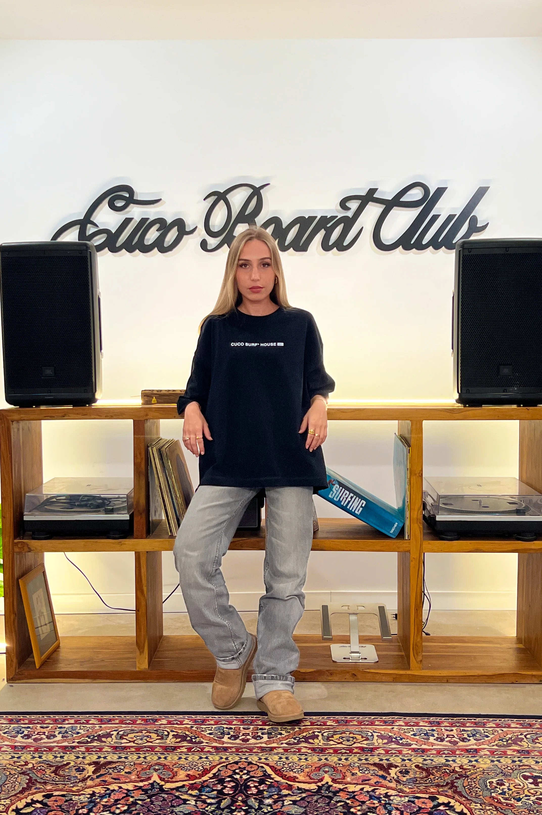 Black Tee Alicante Surf* House