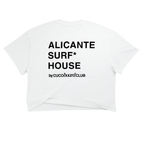White Tee Alicante Surf* House by Cuco Board Club