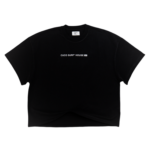 Black Tee Alicante Surf* House by Cuco Board Club