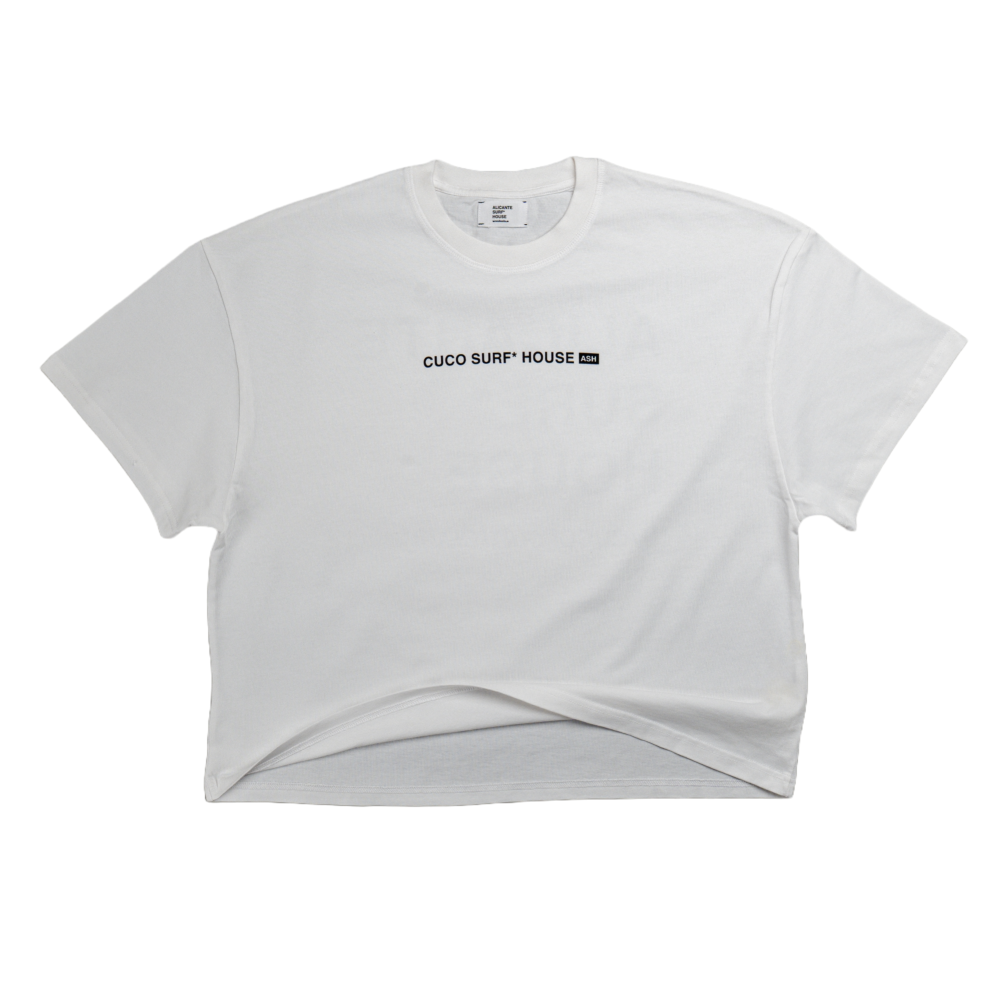 White Tee Alicante Surf* House by Cuco Board Club