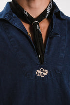 La Chemise De L'Huîtrier Bleu