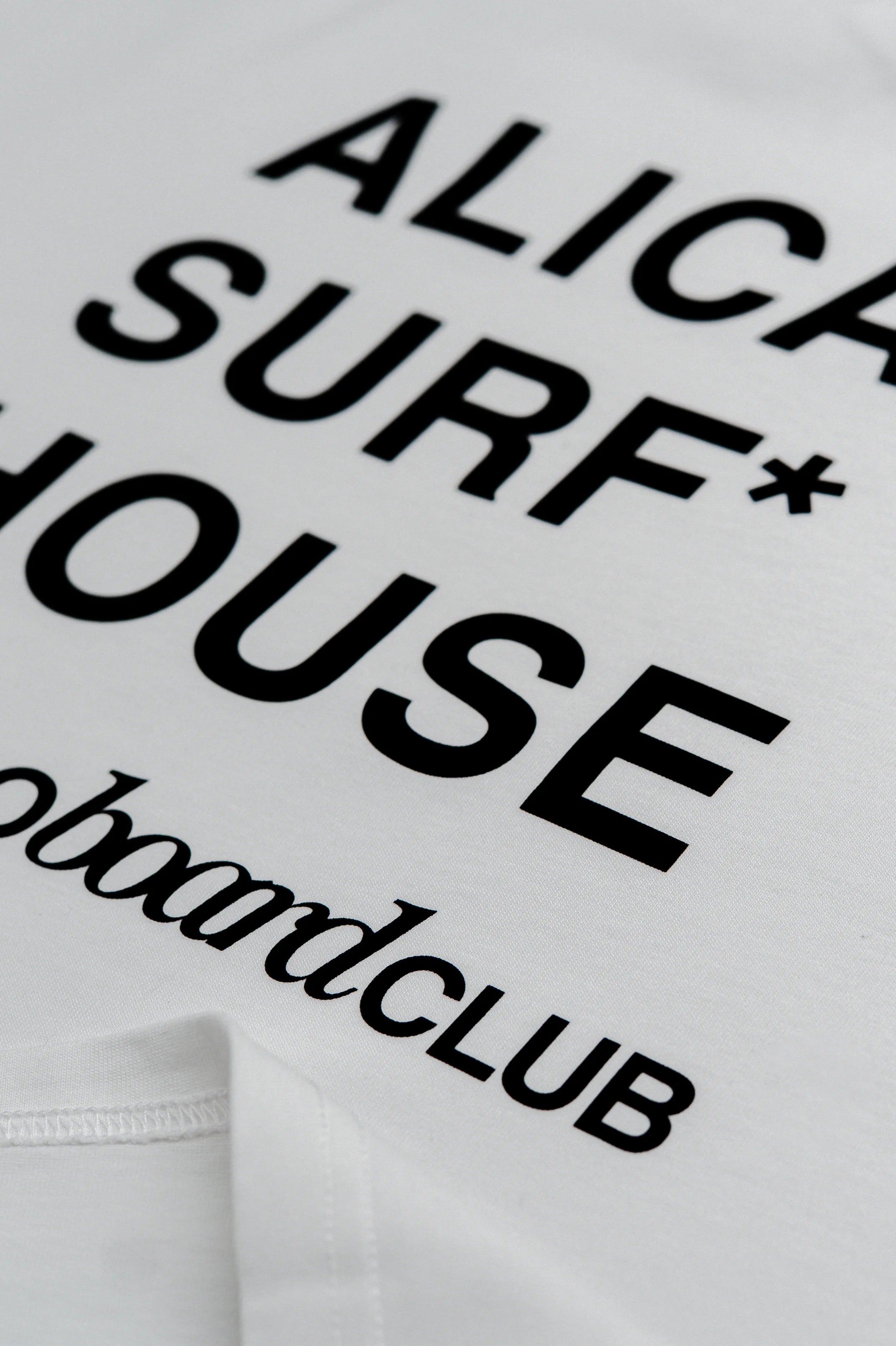White Tee Alicante Surf* House