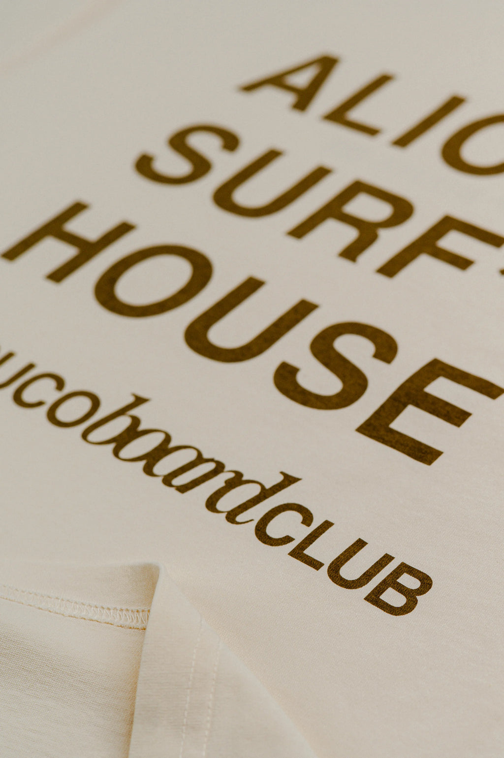 Beige Tee Alicante Surf* House