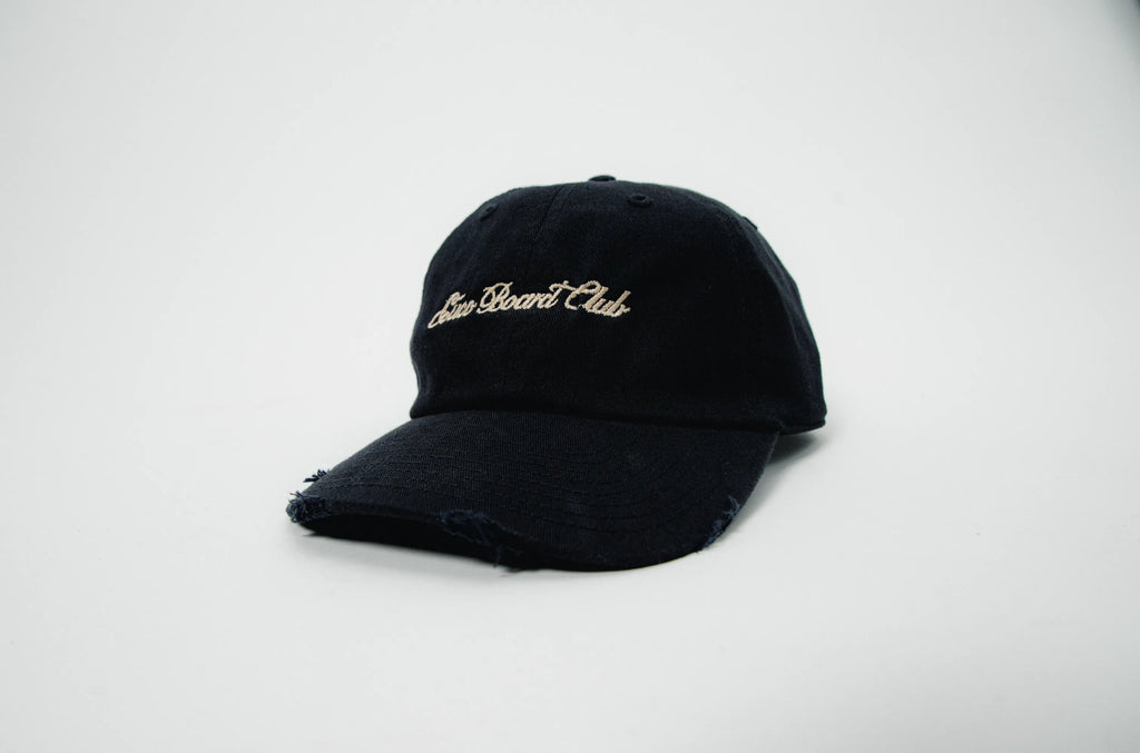 Script Low Profile Cap Black Void