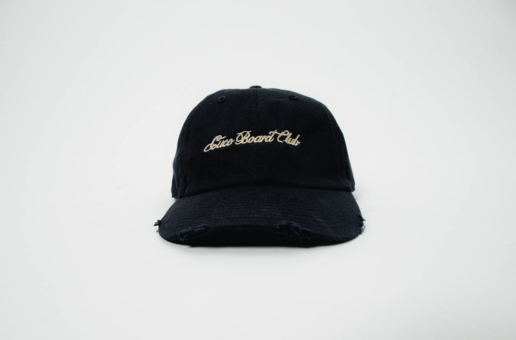 Script Low Profile Cap Black Void