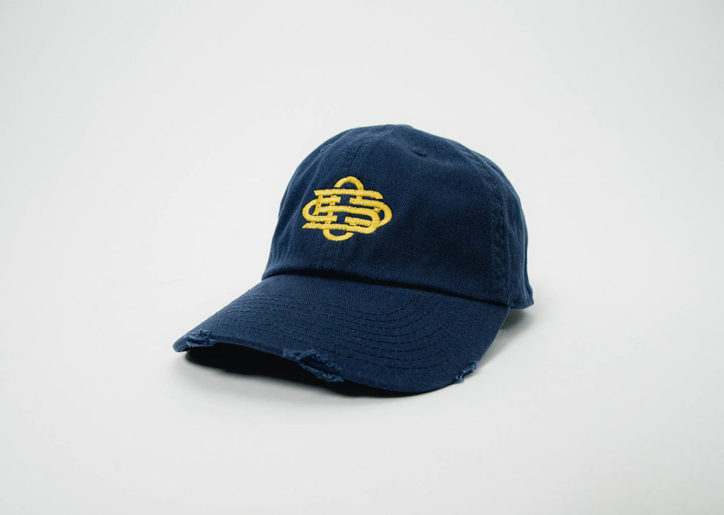 Monogram Low Profile Cap Dark Ocean