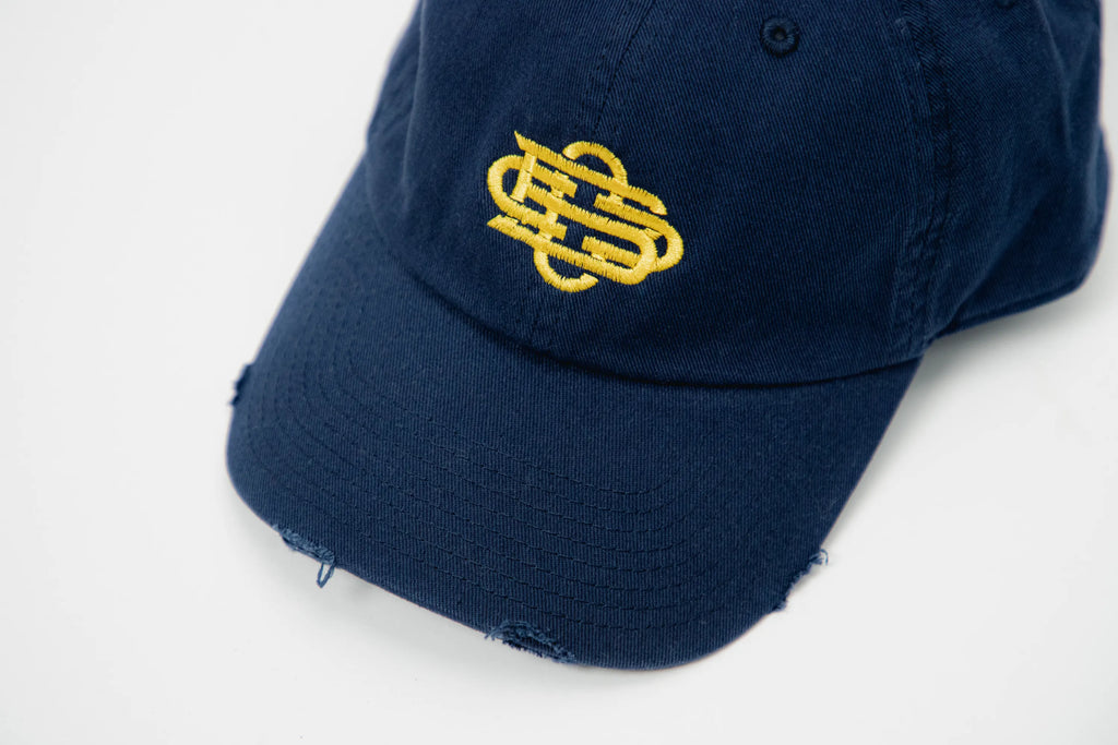 Monogram Low Profile Cap Dark Ocean