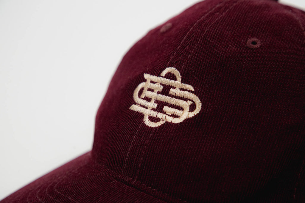 Monogram Low Profile Cap Red Sunset