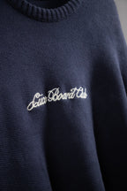 Standalone Knit Navy Azzurro