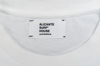 White Tee Alicante Surf* House by Cuco Board Club