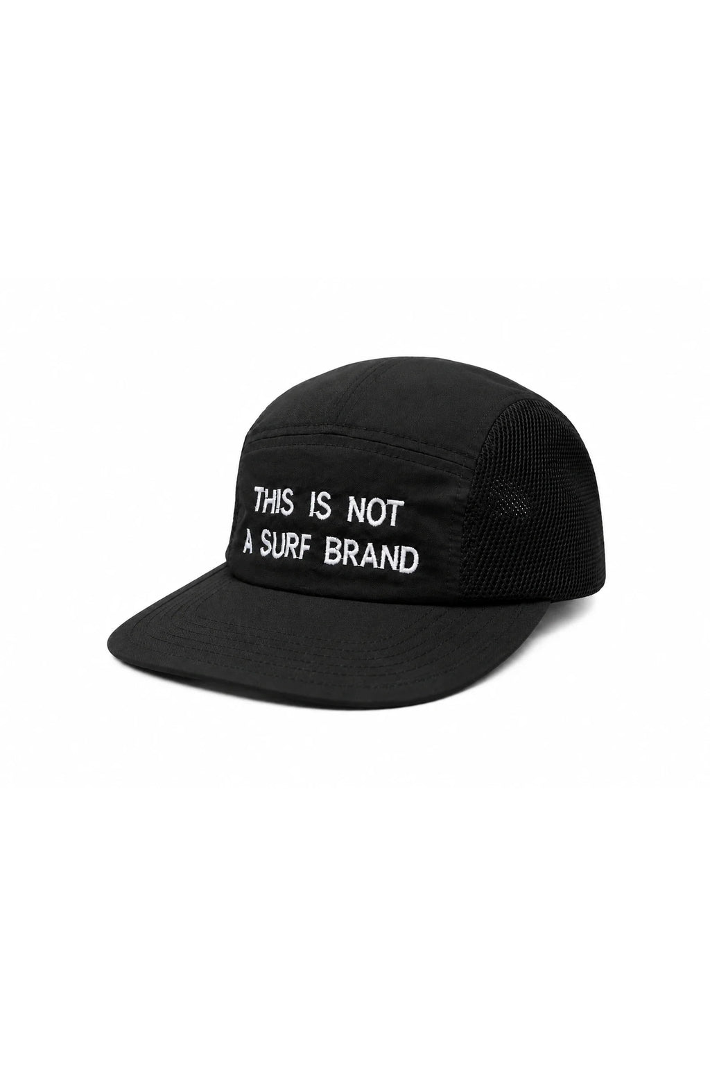 This Is Not A Surf Brand 6 Panels Foldable Cap Black Void - 3/4