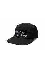This Is Not A Surf Brand 6 Panels Foldable Cap Black Void - 3/4